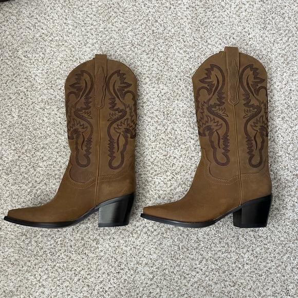 Brown jeffery campbell dagget western boots - Picture 4 of 7
